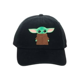 Star Wars The Mandalorian The Child Baby Yoda Adjustable hat Black